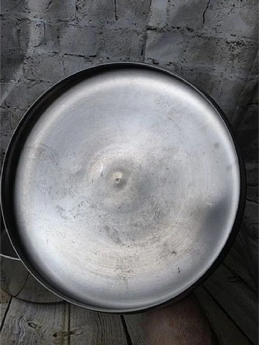 Revere Ware 1801 Copper Bottom Stainless 4 1/2 Qt Stock Pot & Lid Indonesia